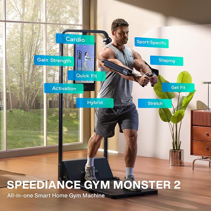 Speediance Upgraded Smart Home Gym – AI-Powered Multi-Functional Strength Training Equipment