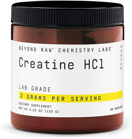 BEYOND RAW Chemistry Labs Pre-Workout Powder (Science-Backed Performance, 30 Servings, Tropical Punch)