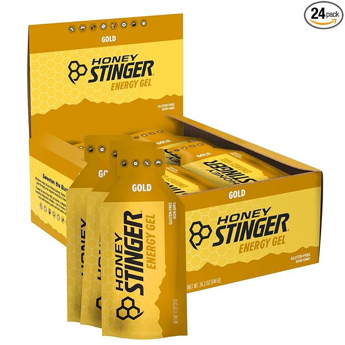 Honey Stinger Organic Energy Gel – Acai & Pomegranate (24 Gels)