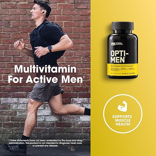 Optimum Nutrition Opti‑Men Daily Multivitamin for Men (90 Tablets)