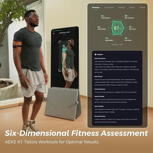 AEKE K1 Fitness Mirror — AI-Powered Smart Home Gym