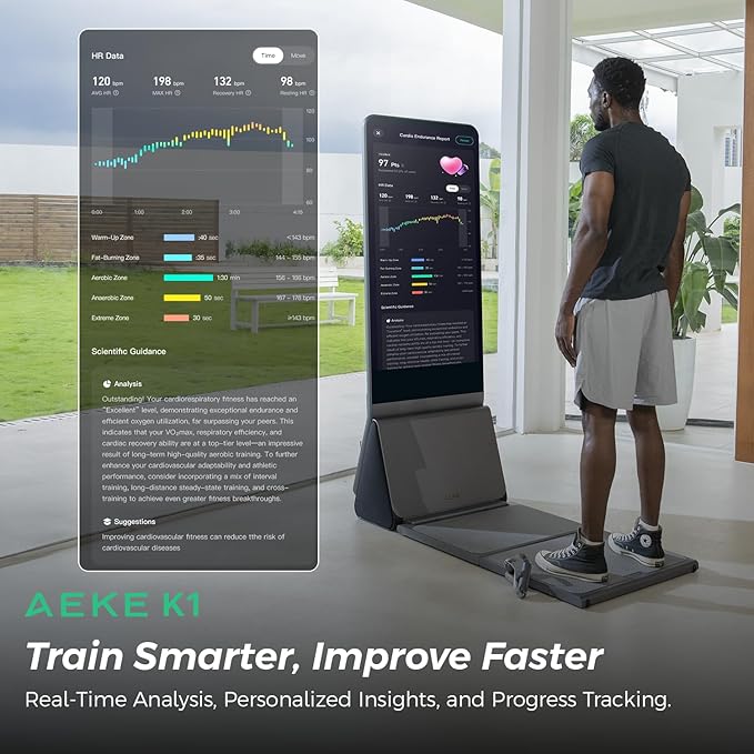 AEKE K1 Fitness Mirror — AI-Powered Smart Home Gym