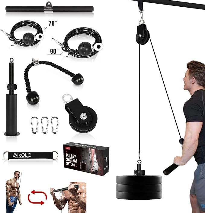 Mikolo Fitness Upgraded Resistance Bands Set