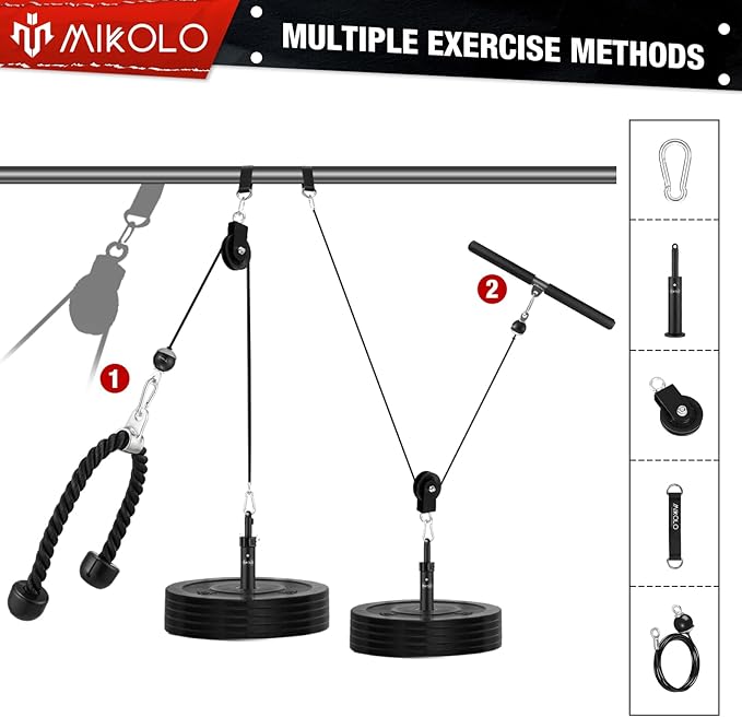 Mikolo Fitness Upgraded Resistance Bands Set
