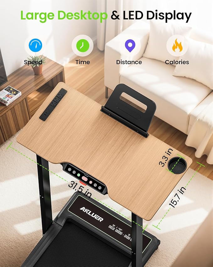 Walking Treadmill Pad with Vibration Control - Portable, Compact, and Silent