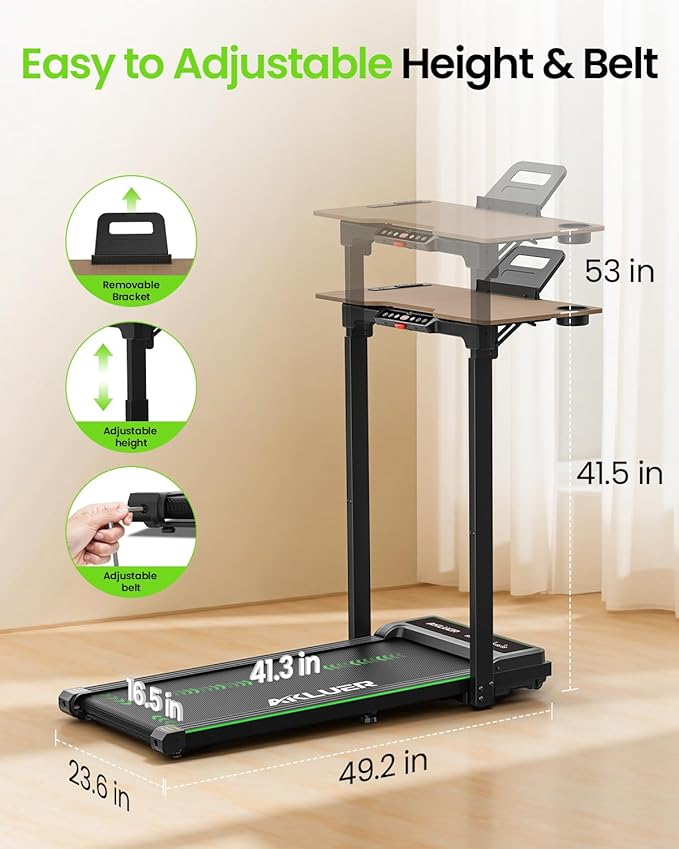 Walking Treadmill Pad with Vibration Control - Portable, Compact, and Silent
