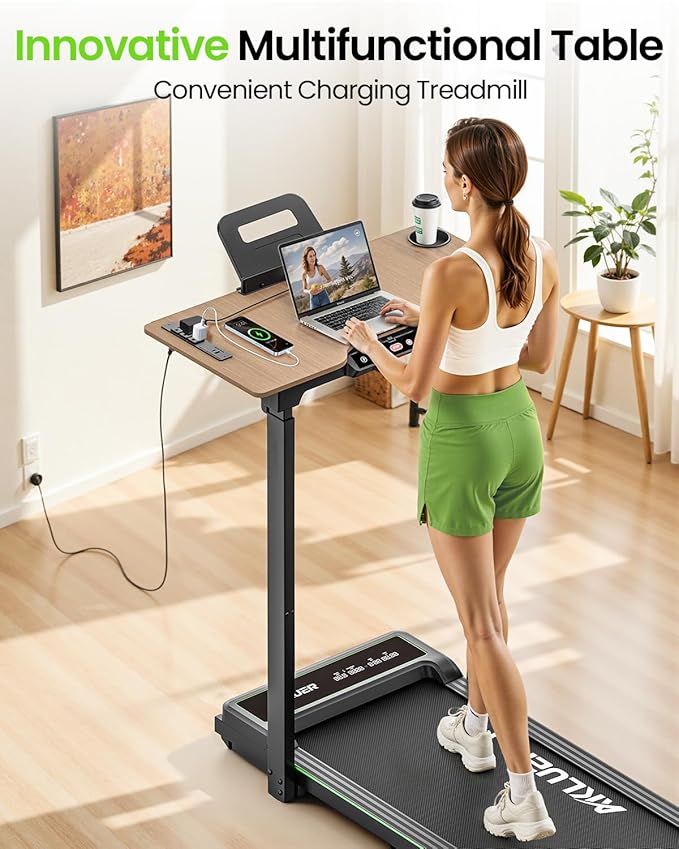 Walking Treadmill Pad with Vibration Control - Portable, Compact, and Silent